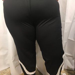 Womens Alfani Plus skinny leg  Black Ankle Pants